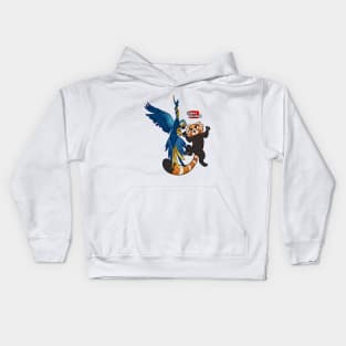 I LOVE PARROTS ❤️ Kids Hoodie